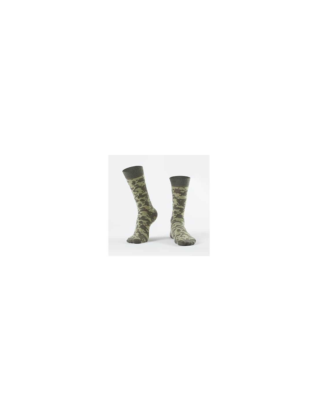 Khaki men\'s camouflage socks SM25 - Online store - Boutique